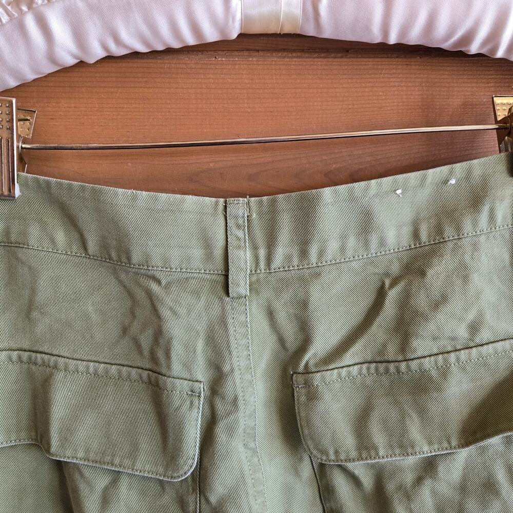 Scotch & Soda Lara Cargo Jogger Pant Trouser Green High Rise XS Boho Granola - Picture 7 of 7